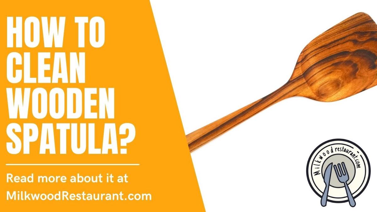 'Video thumbnail for How To Clean Wooden Spatula? 8 Superb Steps To Clean Your Wooden Spatula'